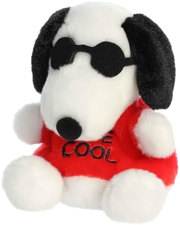 Aurora Joe Cool Stuffed Animal - White 5 Inches
