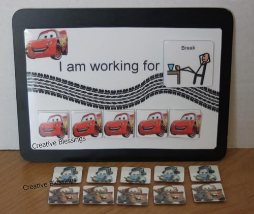Creative Blessings Token Reward Board for Autism and ADHD