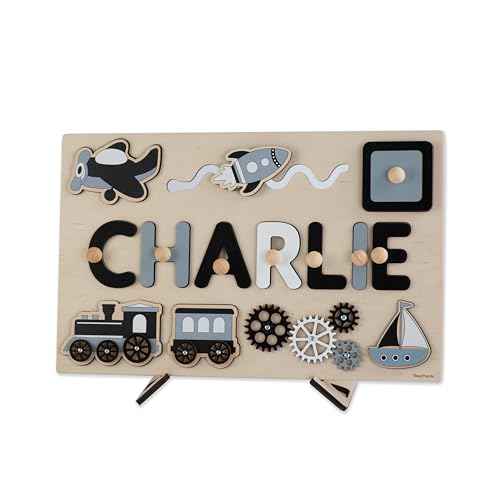 Montessori Personalized Baby Name Busy Board