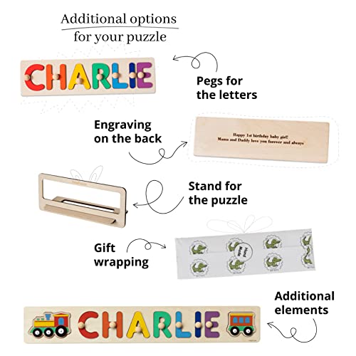 Personalized Name Puzzle for Kids and Babies