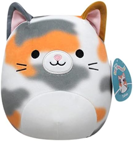 Squishmallows 8-Inch Tahoe Tortoiseshell Cat - Official Kelly Toy Plush