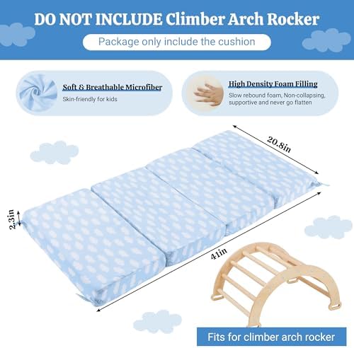 HOMBYS Foam Cushion for Climbing Arch Blue