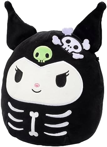 8 Squishmallow Skeleton Kuromi Halloween Plush