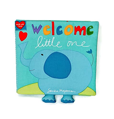 Welcome Little One Soft Cloth Book for Baby