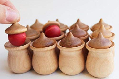 Mama May i Peekaboo Acorn Toy 1