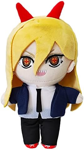 JCvCX Yello Hiar Girl with Evil Horns Plush Figure 1