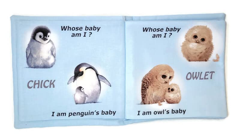 Whose Baby Am I Soft Cloth Book for Baby 1