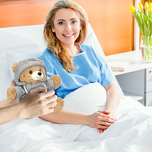 Osacoe Get Well Teddy Bear with Hoodie and Gift Box