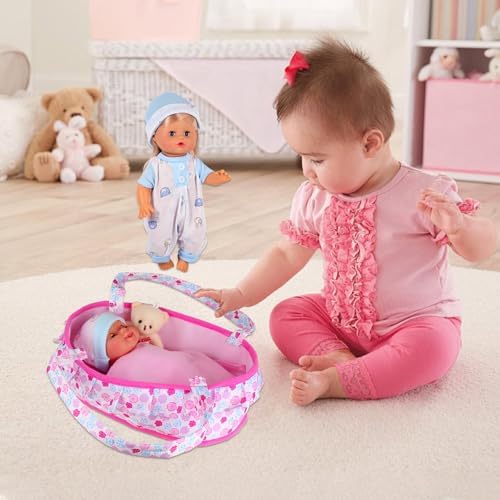 Young Buds Baby Doll Cradle Bassinet Carry Bag