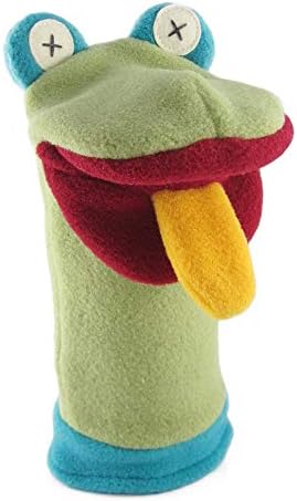 Cate and Levi Hand Puppets Set of Three - Puppy Bunny Frog
