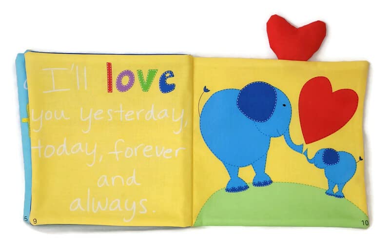 Soft Cloth Books for Baby - Lots of Love