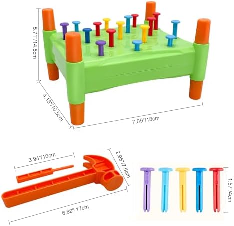 Baby Workbench Pounding Hammer Toy for Toddlers