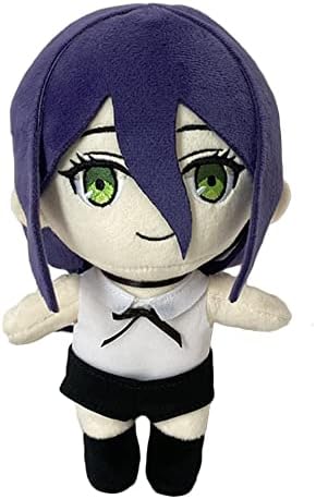JCvCX Purple Hair Anime Girl Plush Toy Figure
