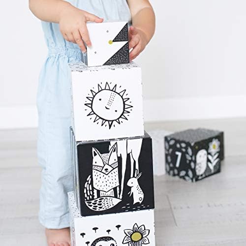Wee Gallery Nesting Blocks - Woodland Animals Numbers