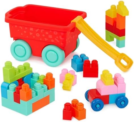 Battat Building Blocks 47Pc Brick Set for Toddlers