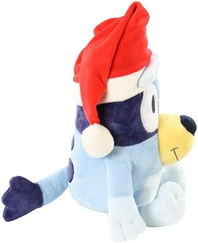 Animal Adventure Bluey Santa Plush 12