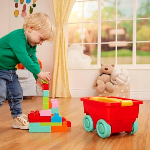 Battat Building Blocks 47Pc Brick Set for Toddlers