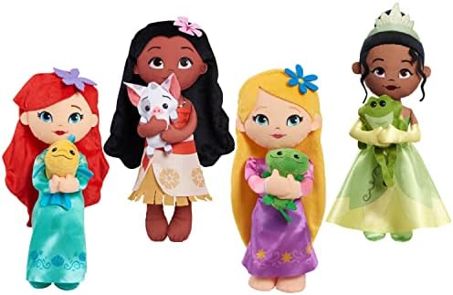 Disney Princess Lil Friends Ariel Flounder 14-inch Plush Doll 1