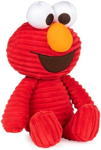GUND Sesame Street Elmo Cuddly Corduroy Plush Toy 105