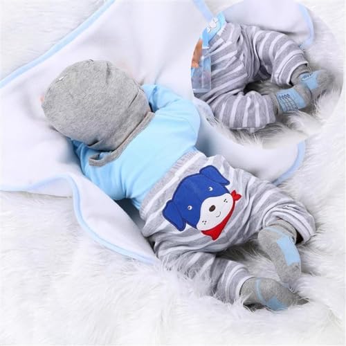 scnbom Reborn Baby Doll Clothes 4pcs Set
