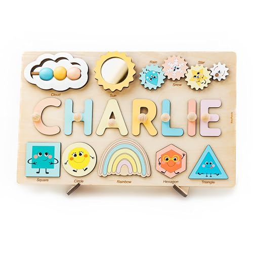 Personalized Busy Board with Engraved Message