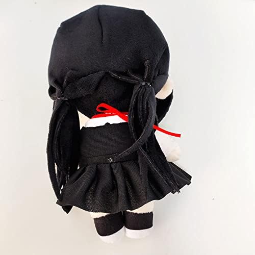 JCvCX Black Hair Girl Dual Ponytail Plush Toy