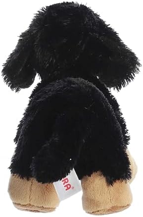 Aurora Adorable Mini Flopsie Stuffed Animal Black 8 Inches