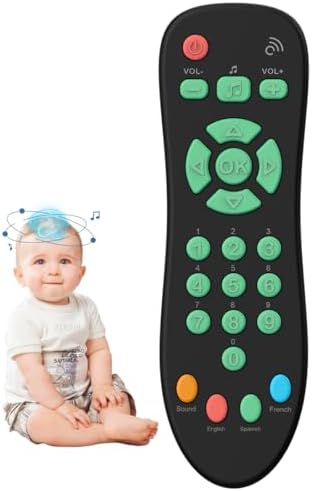 Baby TV Remote Control Toy with Light and Sounds 1