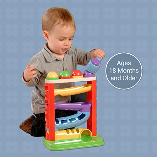 Constructive Playthings Pound a Ball Game Toy Hammer 6-Piece 1
