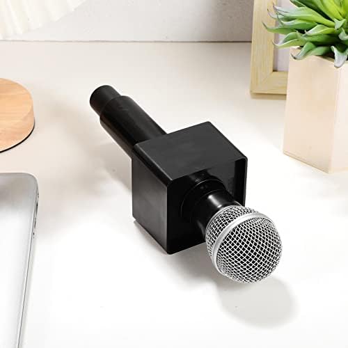 TOYANDONA Fake Microphone Prop Black