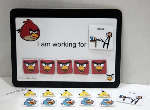 Creative Blessings Token Reward Board for Autism and ADHD
