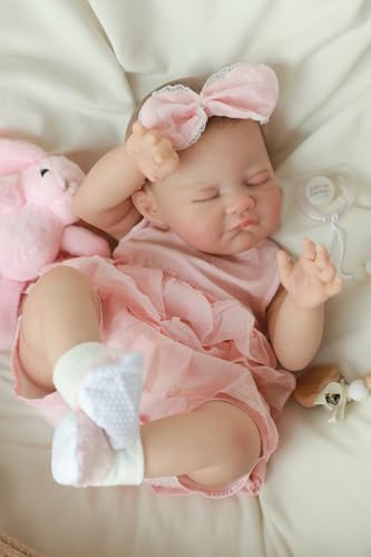 WOOROY 20 Inch Realistic Newborn Girl Baby Doll