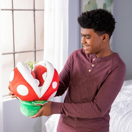 Club Mocchi Mocchi Super Mario Piranha Plant Plushie 15 Inch 1