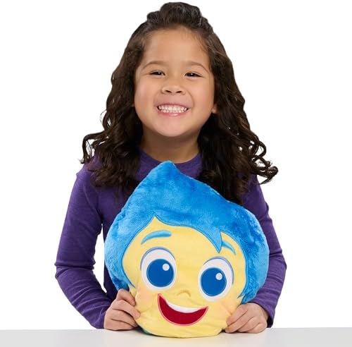 Inside Out 2 Flip-A-Mood JoySad Reversible Plush
