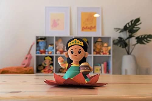 MODI TOYS Laxmi Devi Plush Book - Diwali Gift