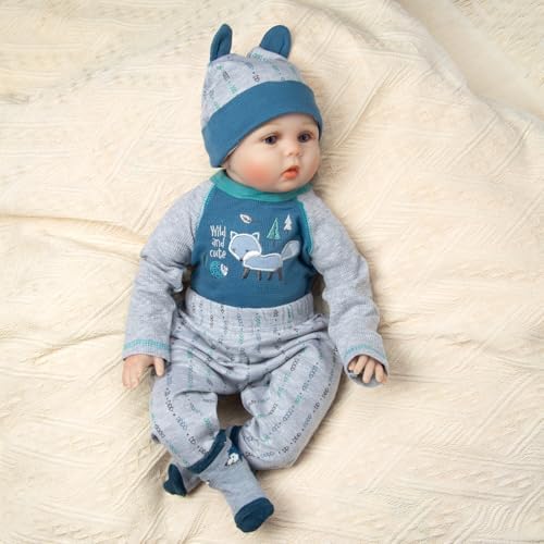 Pedolltree Reborn Baby Doll Clothes 4 Pcs Set