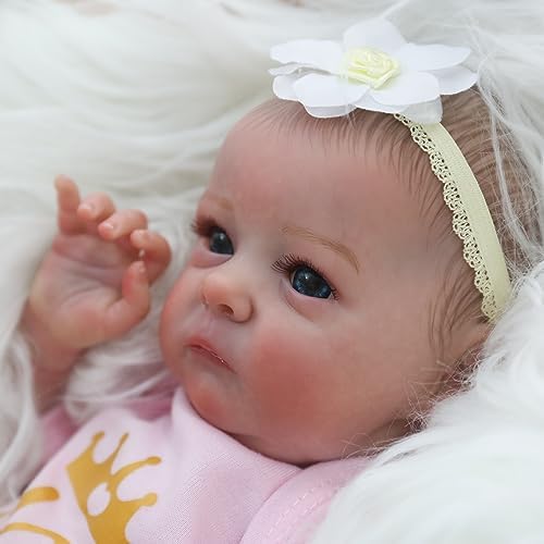 WOOROY Realistic 16 Inch Newborn Baby Doll Girl