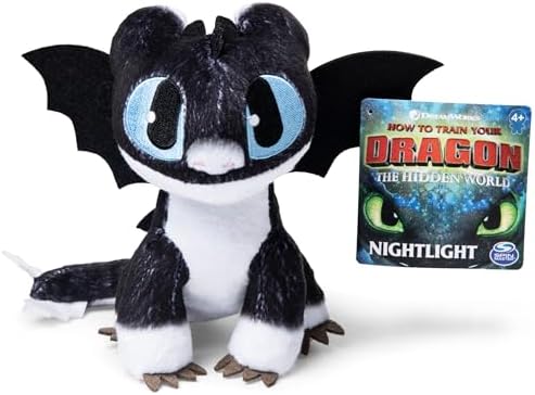 DreamWorks Dragons Premium Plush Nightlight Dragon 8-Inch