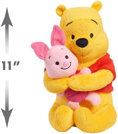 Disney Classics Lil Friends Winnie the Pooh and Piglet Plush Stuffed Animal