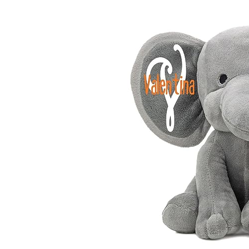 Personalized Elephant Stuffed Animal - My First Halloween