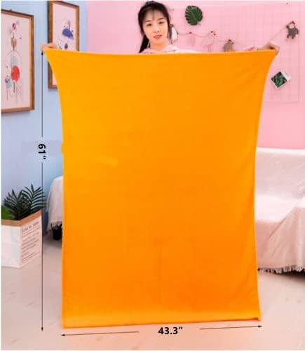 YUDONG Kids Fruit Plush Travel Pillow and Blanket Set