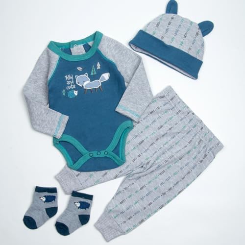 Pedolltree Reborn Baby Doll Clothes 4 Pcs Set