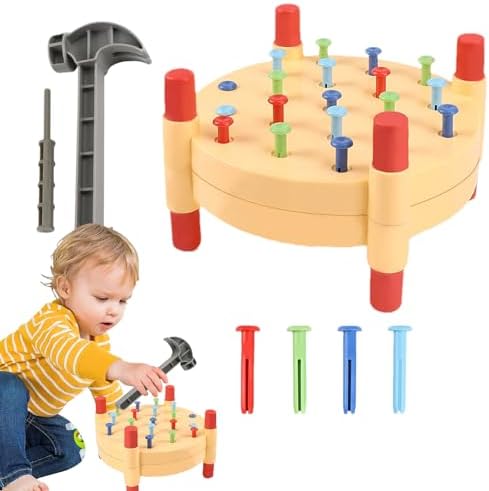 Vansza Hammer Toy for Toddlers Durable ABS Material Safe and Odorless