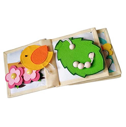 Quiet Felt Baby Book for Fine Motor Skills
