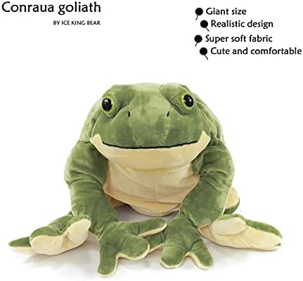 Ice King Bear Plush Giant Frog Stuffed Animal 22 Inches Green 1