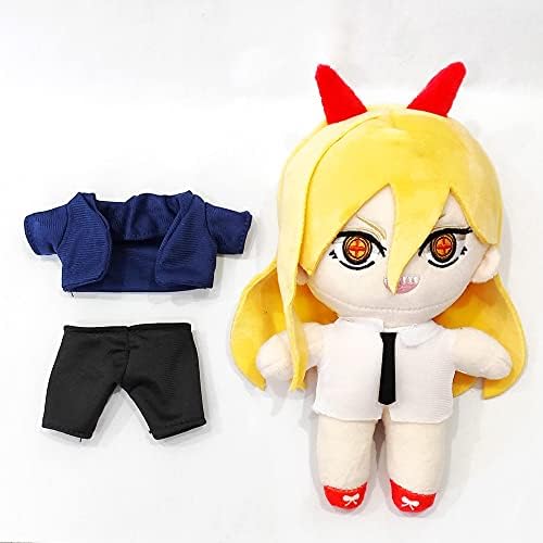 JCvCX Yello Hiar Girl with Evil Horns Plush Figure 1