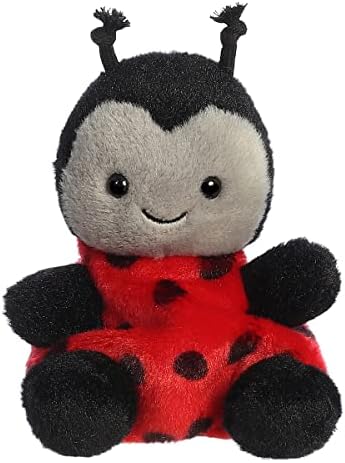 Aurora Lil Spots Ladybug Stuffed Animal - Red 5 Inches 1