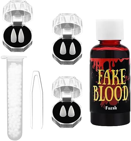 Pedenty Vampire Teeth Fake Fangs 3 Sizes 1