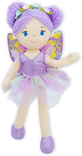 June Garden 16 Enchanted Fairy Doll Yaritza - Purple Wings and Outfit