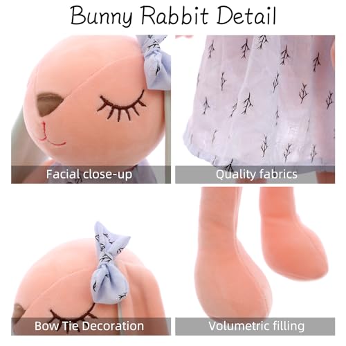 Personalized Easter Bunny with Name Handmade Custom Plush Toy